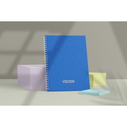 Agenda Nedatata A5 Spira Dubla, Coperta Pp, 206 Pagini , Culoare Albastru