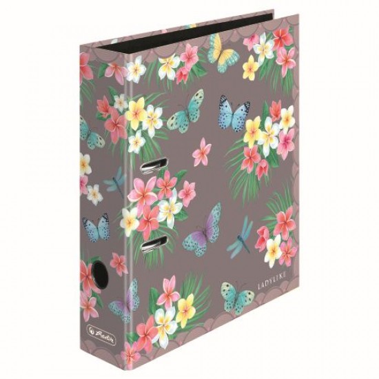 Biblioraft Max.file A4 8 Cm, Motiv Ladylike Butterflies