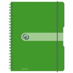 Caiet A4 80f Spirala Elastic Perforat Eotg Coperta Pp Verde Opac Caiet A4 80f Spirala Elastic Perforat Eotg Coperta Pp Verde Opac