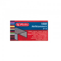 Agrafe Capsator Nr.10 1000 Bucati/cutie Herlitz Agrafe Capsator Nr.10 1000 Bucati/cutie Herlitz
