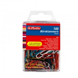 Agrafe Birou Color 26mm 100 Bucati/cutie Herlitz Agrafe Birou Color 26mm 100 Bucati/cutie Herlitz