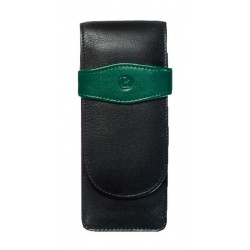 Etui De Piele Tg32 3 Instrumente,negru/verde Etui De Piele Tg32 3 Instrumente,negru/verde