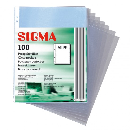 Mape Protectie A4 Set100 Nn 30 Microni