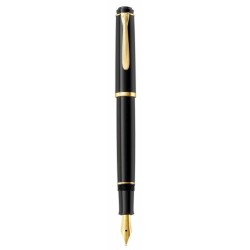 Stilou Classic P200 B Cu Patron,,penita Din Otel Inoxidabil Accesorii Placate Cu Aur,corp Negru