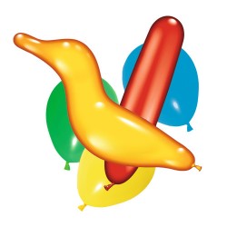 Baloane Diverse Forme Si Culori Set 15 Bucati