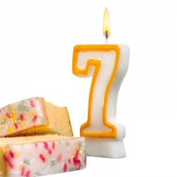 Lumanare Cifra 7