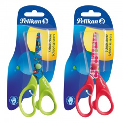 Foarfeca Cu Maner De Plastic Fancy, Lama Din Otel Imprimata, 12,5 Cm, Prezentare Pe Blister