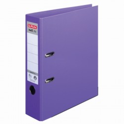 Biblioraft A4 8cm Pp Violet Herlitz Biblioraft A4 8cm Pp Violet Herlitz
