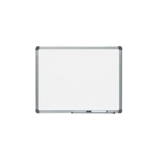 Whiteboard Magnetic Cu Suprafata Lacuita, Rama Din Aluminiu Anodizat, Dimensiune 60 X 45 Cm