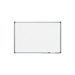 Whiteboard Magnetic Cu Suprafata Lacuita, Rama Din Aluminiu Anodizat, Dimensiune 90 X 60 Cm