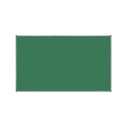Tabla Verde Magnetica Cu Suprafata Emailata, Rama Din Aluminiu Anodizat, Pentru Scris Cu Creta, Dimensiune 200 X 120 Cm