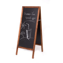 Panou De Informare De Podea, 'a-board', Pentru Scris Cu Creta, Dimensiune 120 X 50 Cm