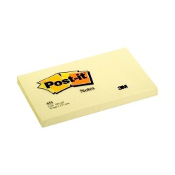 Notite adezive, Post-it, galben, 76 x 127 mm, 100 file Notite adezive, Post-it, galben, 76 x 127 mm, 100 file