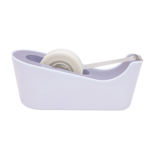 Dispenser Scotch C18L autonom Lavanda include o rola banda adeziva Scotch Magic 19mm x 8.89mm, design elegant, rezistent