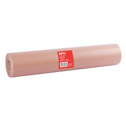 Rola hartie ambalare kraft Apli, 62cmx110m 80g maro, rezistenta, fina Rola hartie ambalare kraft Apli, 62cmx110m 80g maro, rezistenta, fina