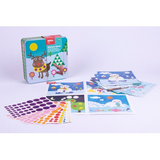 Set creativ Apli, cutie etichete Polar