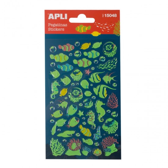 Stickere Apli, pestisori luminosi in intuneric