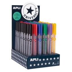 Pixuri cu gel, Apli, model universitar, 48 bucati/display Pixuri cu gel, Apli, model universitar, 48 bucati/display