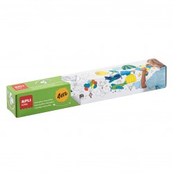 Coli adezive Apli, pentru pictat si colorat, model Transport Coli adezive Apli, pentru pictat si colorat, model Transport