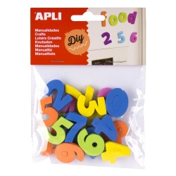 Numere APLI cu magnet, 20 bucati/set