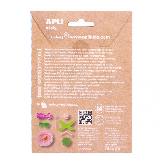 Set creativ Apli, Zana roz