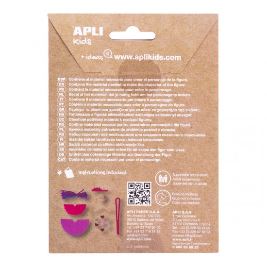 Set creativ Apli, Printesa Roz