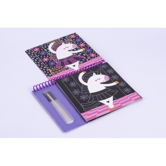 Joc creativ Magic Scratch Apli, tematica Unicorn