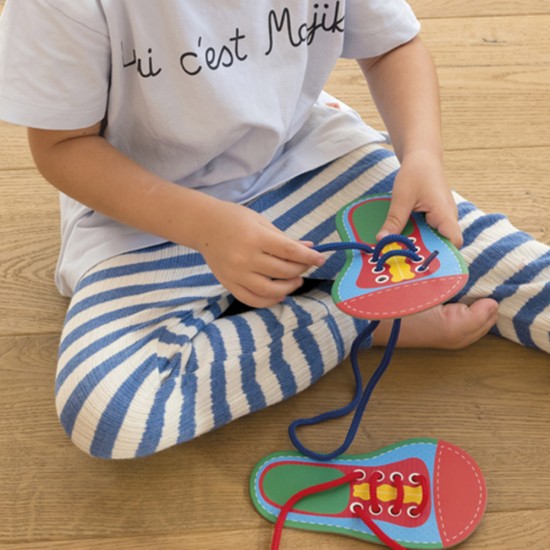 Joc educativ Apli, pentru invatarea legarii snururilor