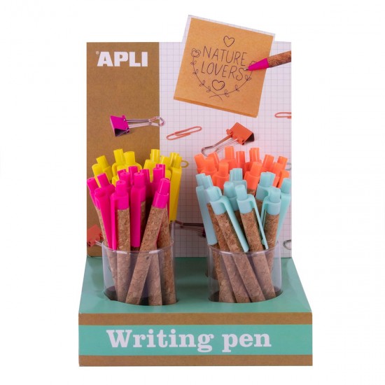 Display pixuri cu mecanism Apli, corp pluta, 48 bucati/set