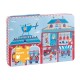 Puzzle Apli, 48x32 cm, 24 piese, tema pompieri