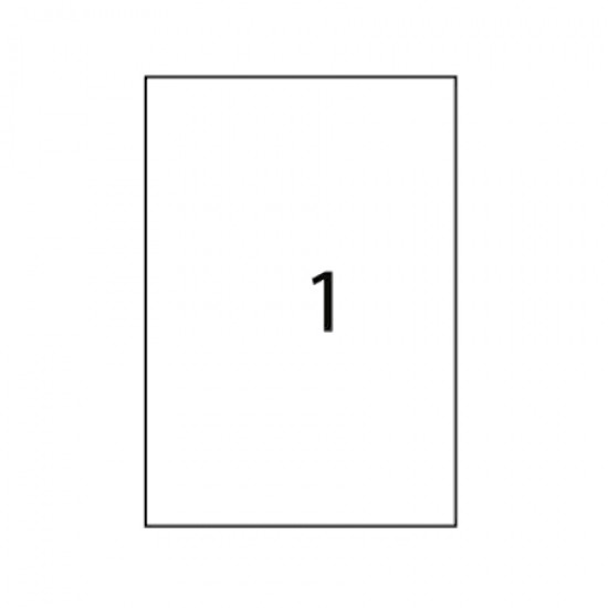 Etichete autoadezive Apli, A4, 210 x 297 mm, 100 bucati, 100 coli/top