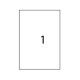Etichete autoadezive Apli, A4, 210 x 297 mm, 100 bucati, 100 coli/top