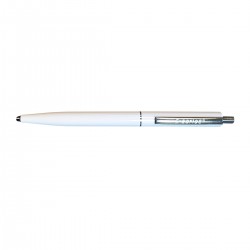Pix cu mecanism A-series, corp plastic alb, scriere albastra, varf 0.8 mm Pix cu mecanism A-series, corp plastic alb, scriere albastra, varf 0.8 mm