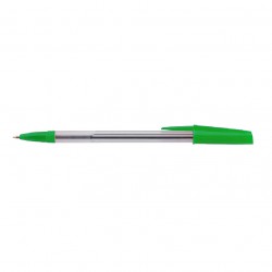 Pix fara mecanism, corp transparent, scriere verde, 50 bucati/cutie