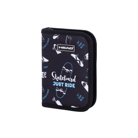 Penar scolar Astra, 1 compartiment, design Skateboard