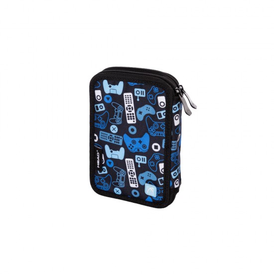 Penar scolar Astra, 2 compartimente, neechipat, colectia Game On