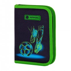 Penar scolar Astra AC1, 1 compartiment echipat, design fotbal Penar scolar Astra AC1, 1 compartiment echipat, design fotbal