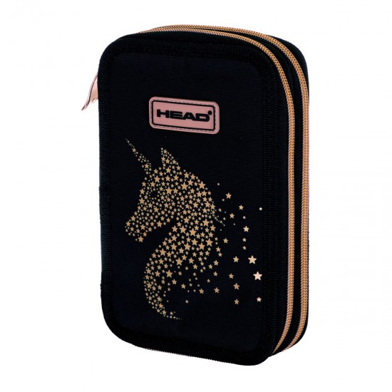 Penar scolar Astra, neechipat, 2 compartimente, colectia Classy Gold