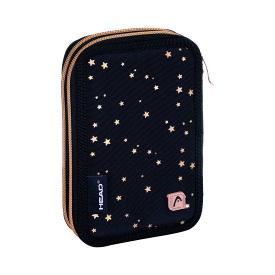 Penar scolar Astra, neechipat, 2 compartimente, colectia Classy Gold