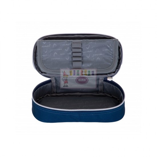 Penar scolar Astra, neechipat, 1 compartiment, design Inimi