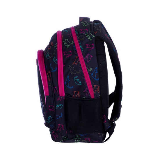 Ghiozdan scolar AB330, 3 compartimente, colectia Love