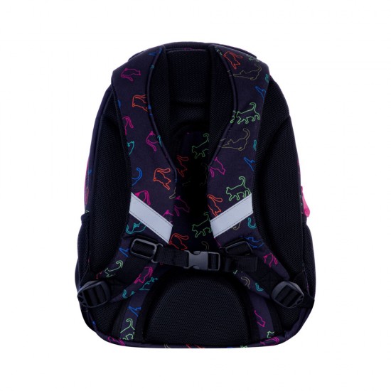 Ghiozdan scolar AB330, 3 compartimente, colectia Love