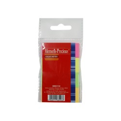 Index autoadeziv Memoris-Precious, hartie 20 x 50 mm, 4 culori, 40 file Index autoadeziv Memoris-Precious, hartie 20 x 50 mm, 4 culori, 40 file