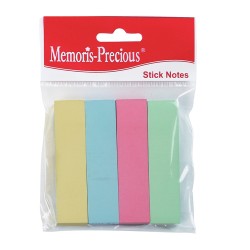 Index Memoris - Precious, autoadeziv, hartie,  19 x 76 mm, 4 culori/set, 100 file/culoare Index Memoris - Precious, autoadeziv, hartie,  19 x 76 mm, 4 culori/set, 100 file/culoare
