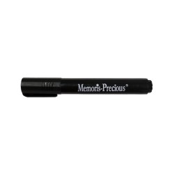 Marker permanent Memoris-Precious, varf tesit, 2-7 mm, negru Marker permanent Memoris-Precious, varf tesit, 2-7 mm, negru