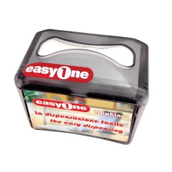 Dispenser servetele Celtex EASYONE 1 pachet, rezistent, durabil, negru Dispenser servetele Celtex EASYONE 1 pachet, rezistent, durabil, negru