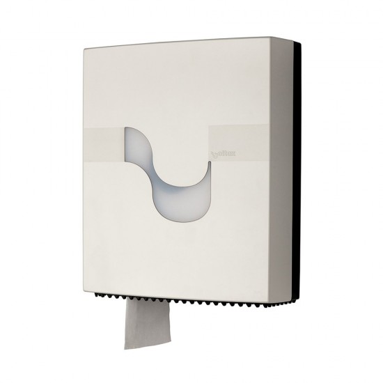 Dispenser hartie igienica, Celtex, Megamini 92220, ABS, alb