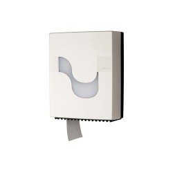 Dispenser Celtex, Megamini, pentru hartie igienica Mini Jumbo, plastic, alb Dispenser Celtex, Megamini, pentru hartie igienica Mini Jumbo, plastic, alb