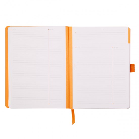 Meeting Book A5+ Rhodiarama, 80 file, maro