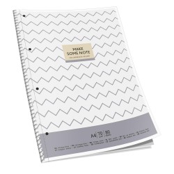 Caiet studentesc A4+, 80 file, 70 g, matematica, coperta design abstract Caiet studentesc A4+, 80 file, 70 g, matematica, coperta design abstract